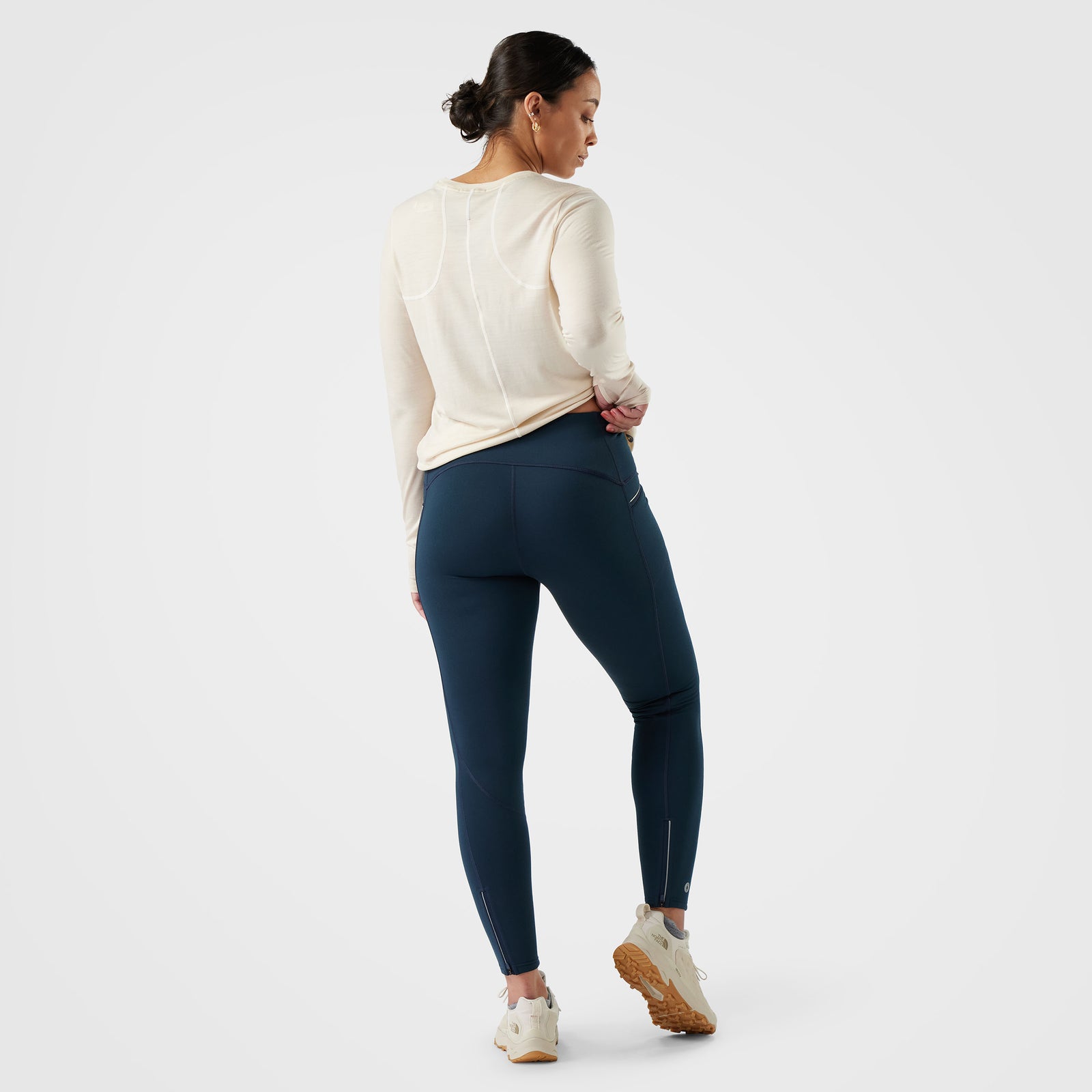 Women's Active Fleece Wind Tight Black - ver - 6