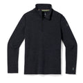 Kids' Classic Thermal Merino Base Layer 1/4 Zip Charcoal Heather - ver - 1