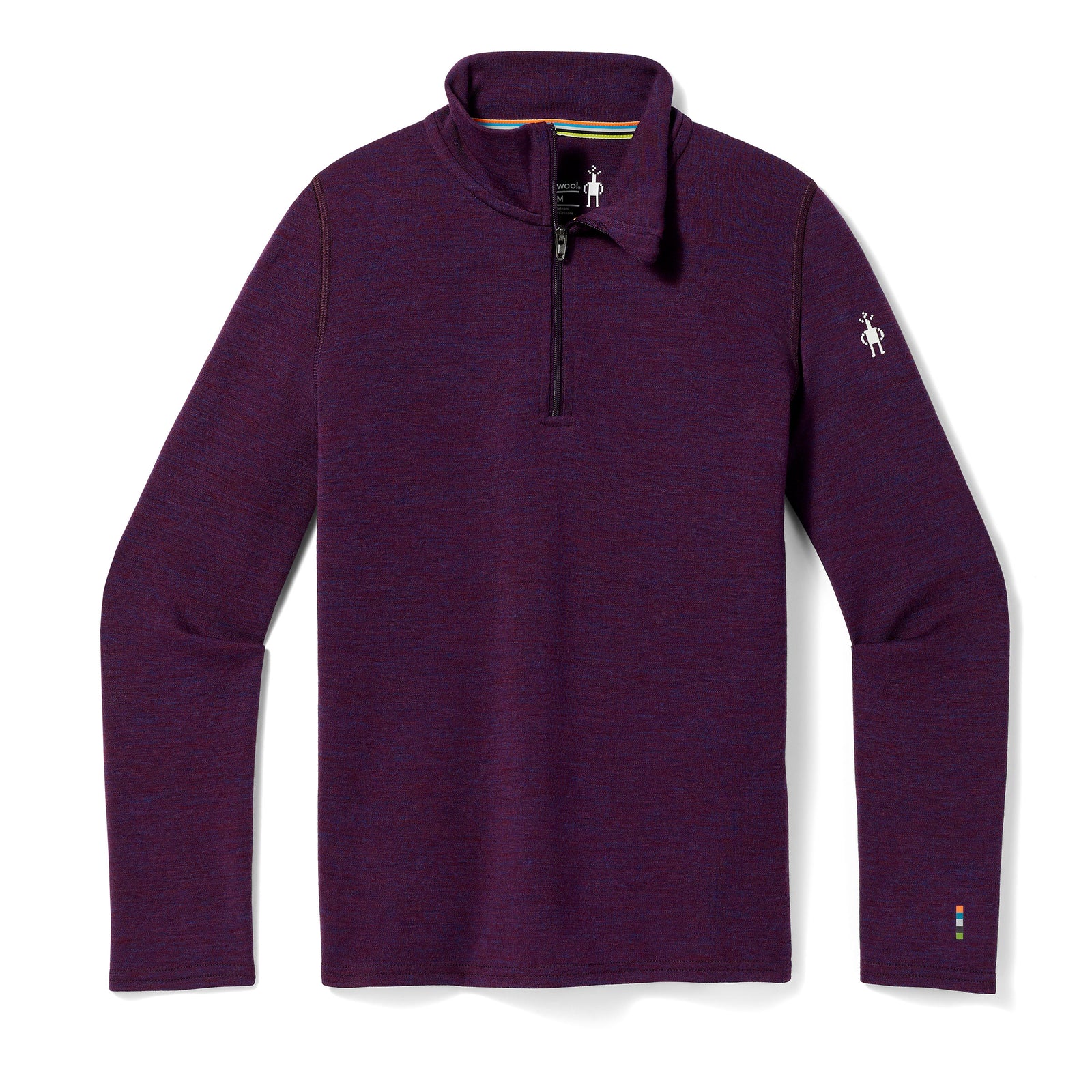 Haut de base à demi-glissière Classic Thermal Merino pour enfants  - voir - 1