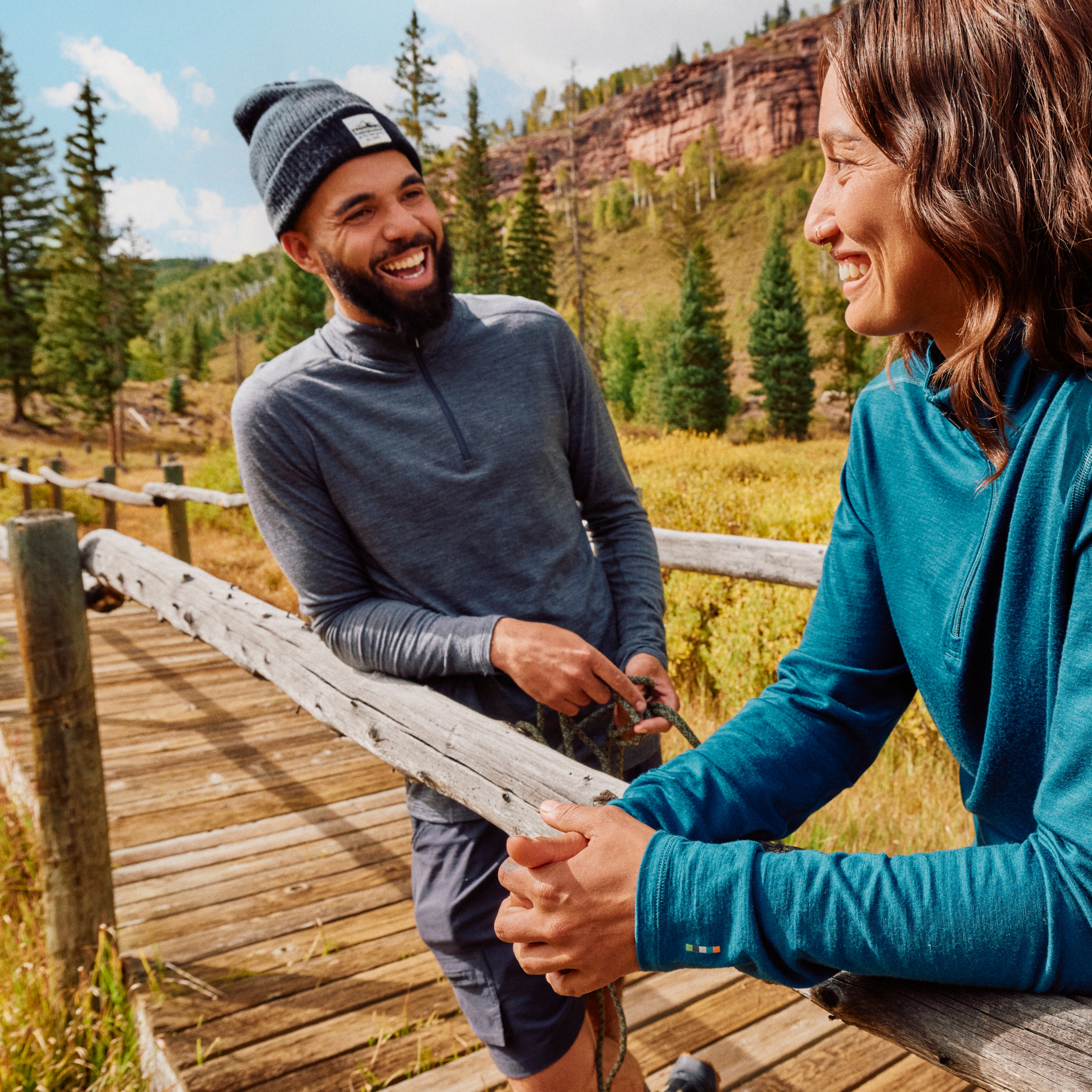 Men's Classic All-Season Merino Base Layer 1/4 Zip - Iron Heather
