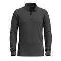 Men's Classic All-Season Merino Base Layer 1/4 Zip Iron Heather - ver - 7