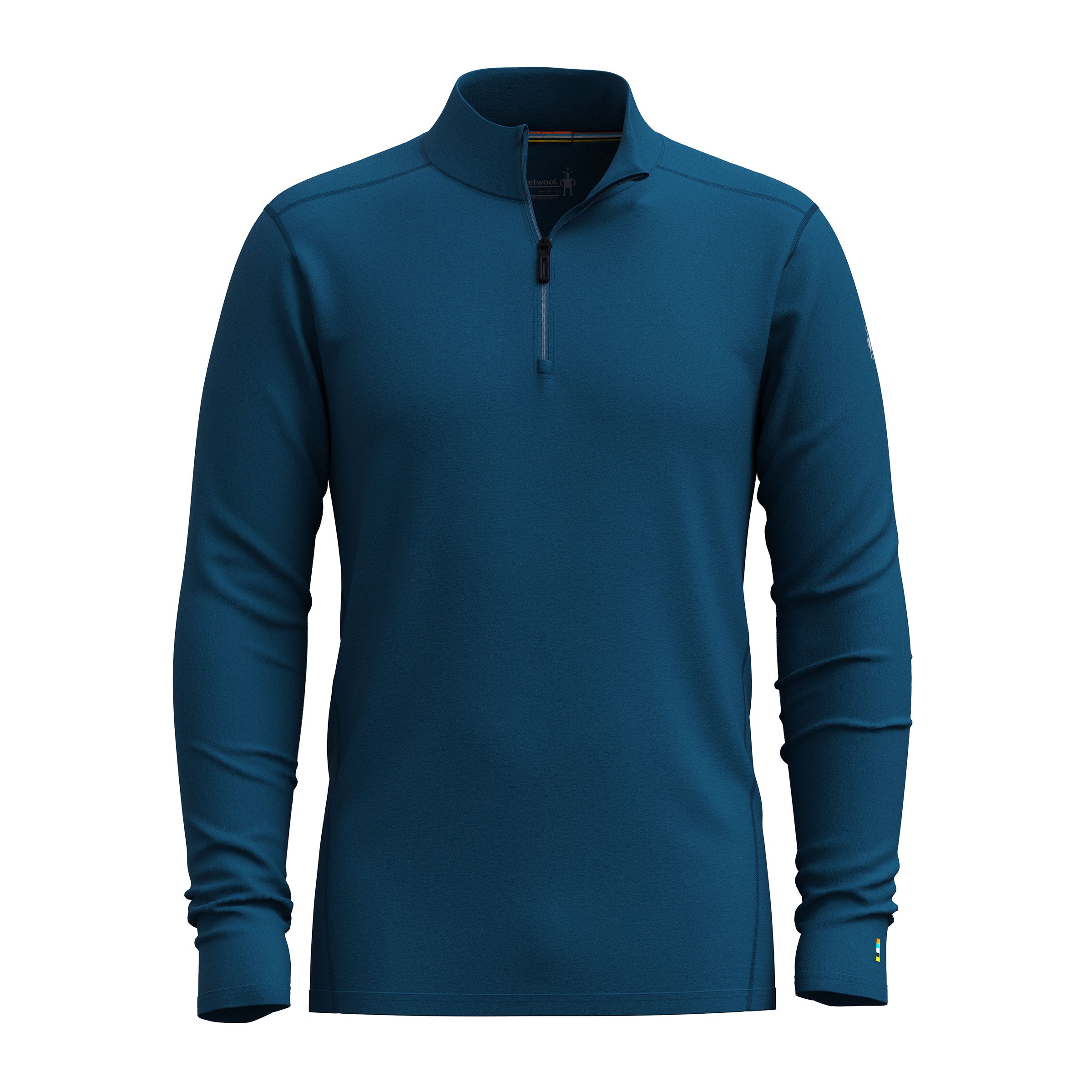 Men's Classic All-Season Merino Base Layer 1/4 Zip Twilight Blue