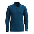 Men's Classic All-Season Merino Base Layer 1/4 Zip Iron Heather - ver - 12