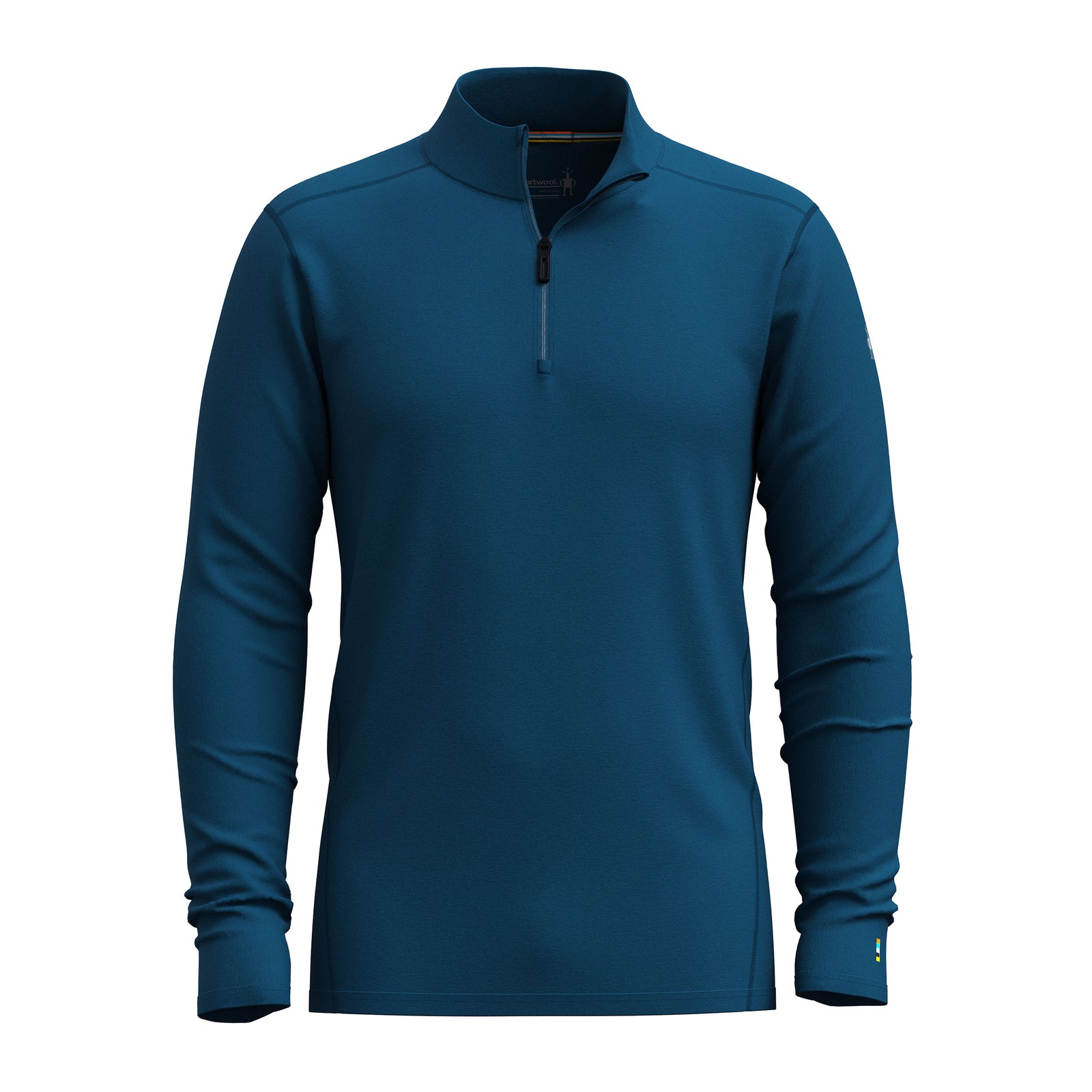 Men's Classic All-Season Merino Base Layer 1/4 Zip Iron Heather - ver - 3