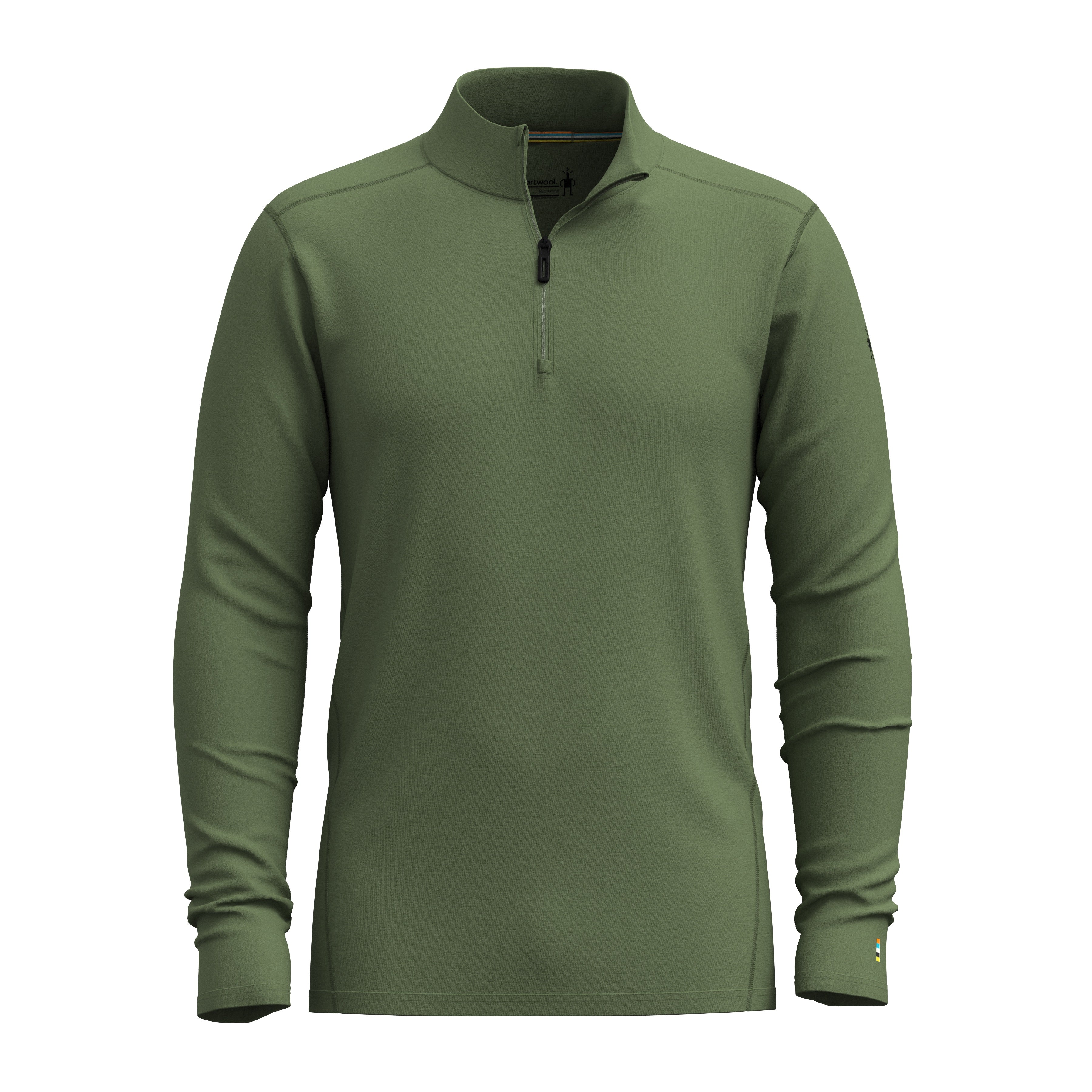 Men's Classic All-Season Merino Base Layer 1/4 Zip - Iron Heather