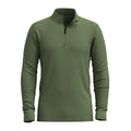 Men's Classic All-Season Merino Base Layer 1/4 Zip Iron Heather - ver - 16