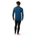 Men's Classic All-Season Merino Base Layer 1/4 Zip Black - ver - 10