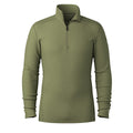 Men's Classic Thermal Merino Base Layer 1/4 Zip Mink Color Shift - ver - 43