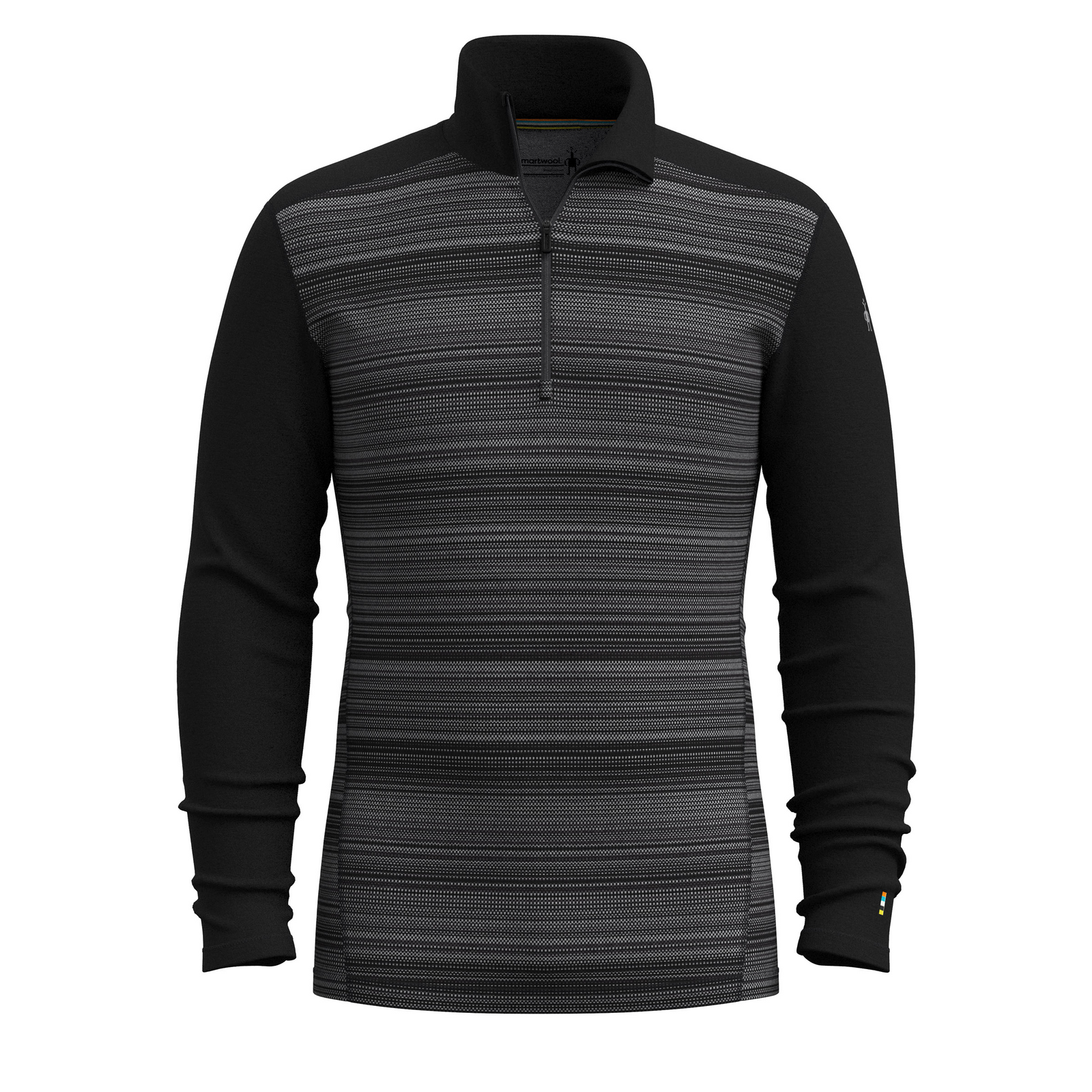 Men's Classic Thermal Merino Base Layer 1/4 Zip Mink Color Shift - ver - 3