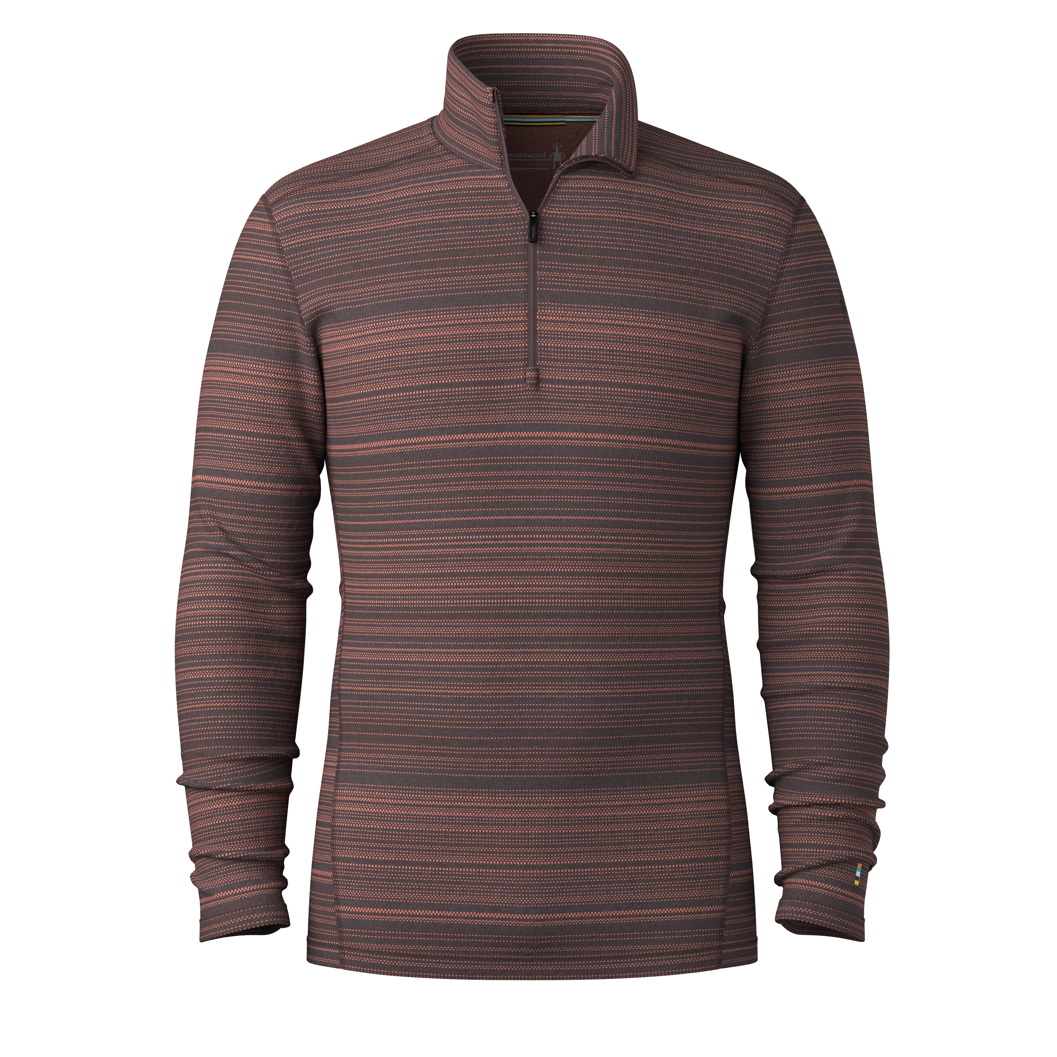 Men's Classic Thermal Merino Base Layer 1/4 Zip - Mink Color Shift