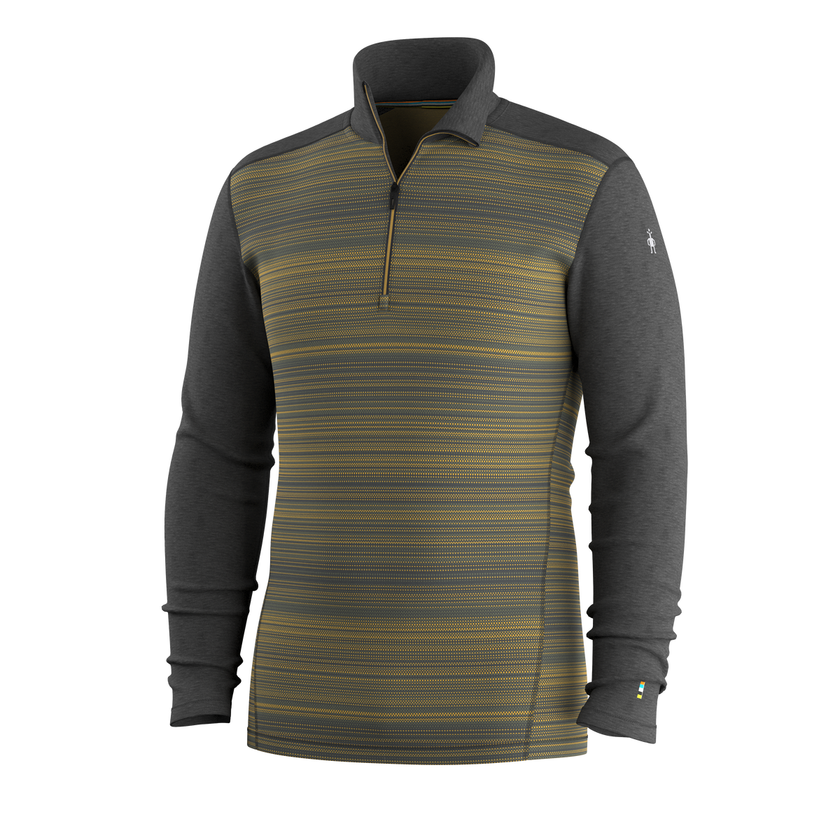 Men's Classic Thermal Merino Base Layer 1/4 Zip Mink Color Shift - 3