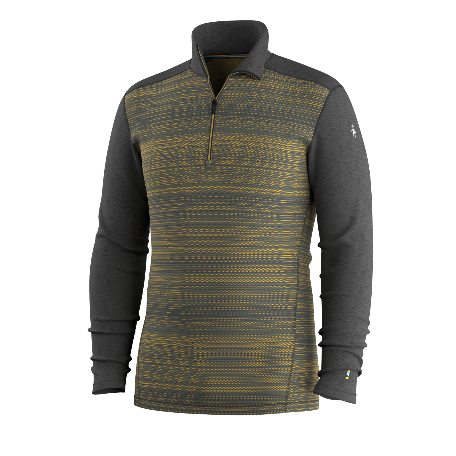 Men's Classic Thermal Merino Base Layer 1/4 Zip Mink Color Shift - ver - 3