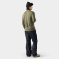 Men's Classic Thermal Merino Base Layer 1/4 Zip Deep Navy-Currant Heather - ver - 6