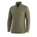 Men's Classic Thermal Merino Base Layer 1/4 Zip Deep Navy-Currant Heather - ver - 7
