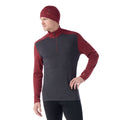 Men's Classic Thermal Merino Base Layer 1/4 Zip Winter Moss Summit Soul - ver - 23