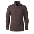 Men's Classic Thermal Merino Base Layer 1/4 Zip Winter Moss Summit Soul - ver - 13