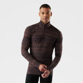 Men's Classic Thermal Merino Base Layer 1/4 Zip Winter Moss Summit Soul - ver - 1