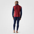 Men's Classic Thermal Merino Base Layer 1/4 Zip Winter Moss Summit Soul - ver - 2
