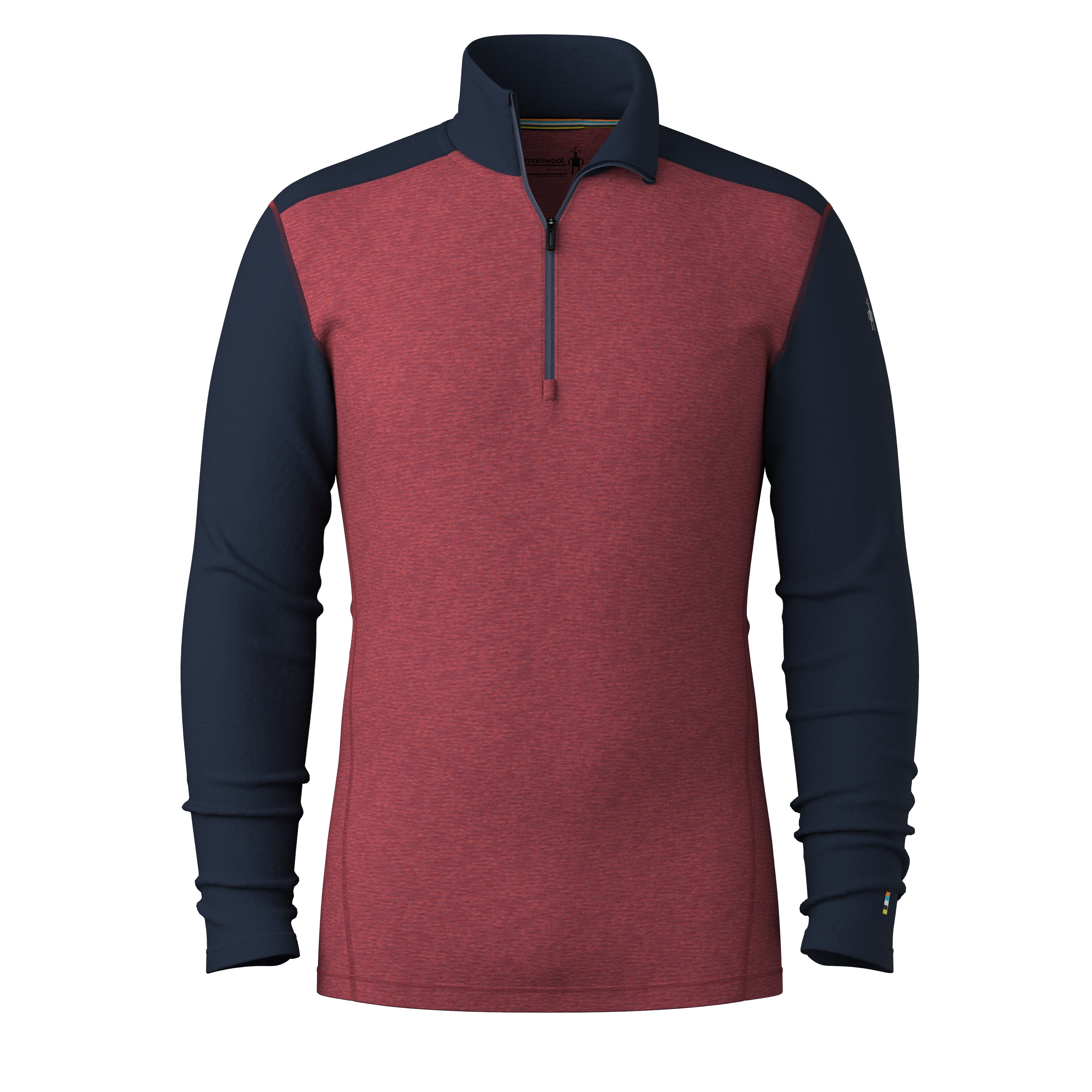 Men's Classic Thermal Merino Base Layer 1/4 Zip - Winter Moss