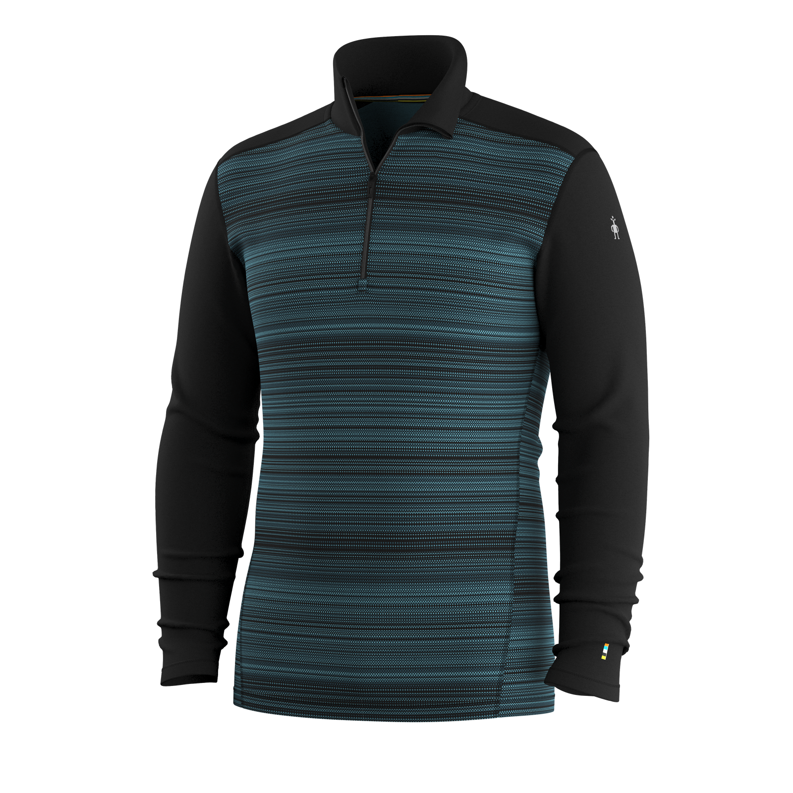 Men's Classic Thermal Merino Base Layer 1/4 Zip Winter Moss Summit Soul - ver - 3