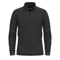 Men's Intraknit™ Thermal Max Merino Base Layer 1/4 Zip Black - ver - 3