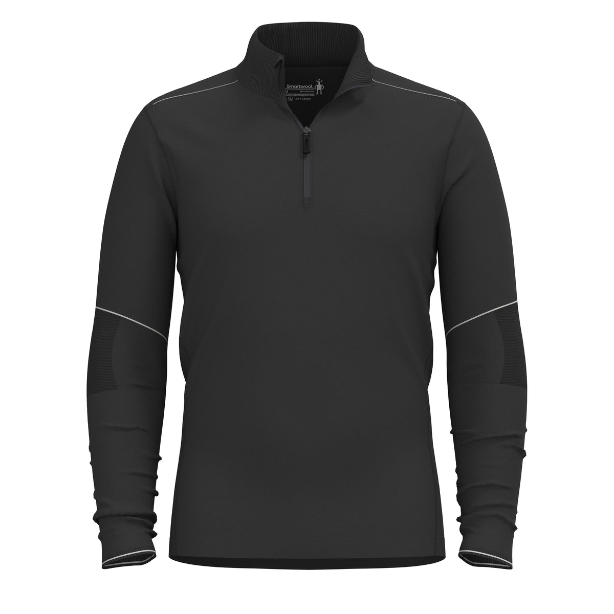 Men's Intraknit™ Thermal Max Merino Base Layer 1/4 Zip Black - 3