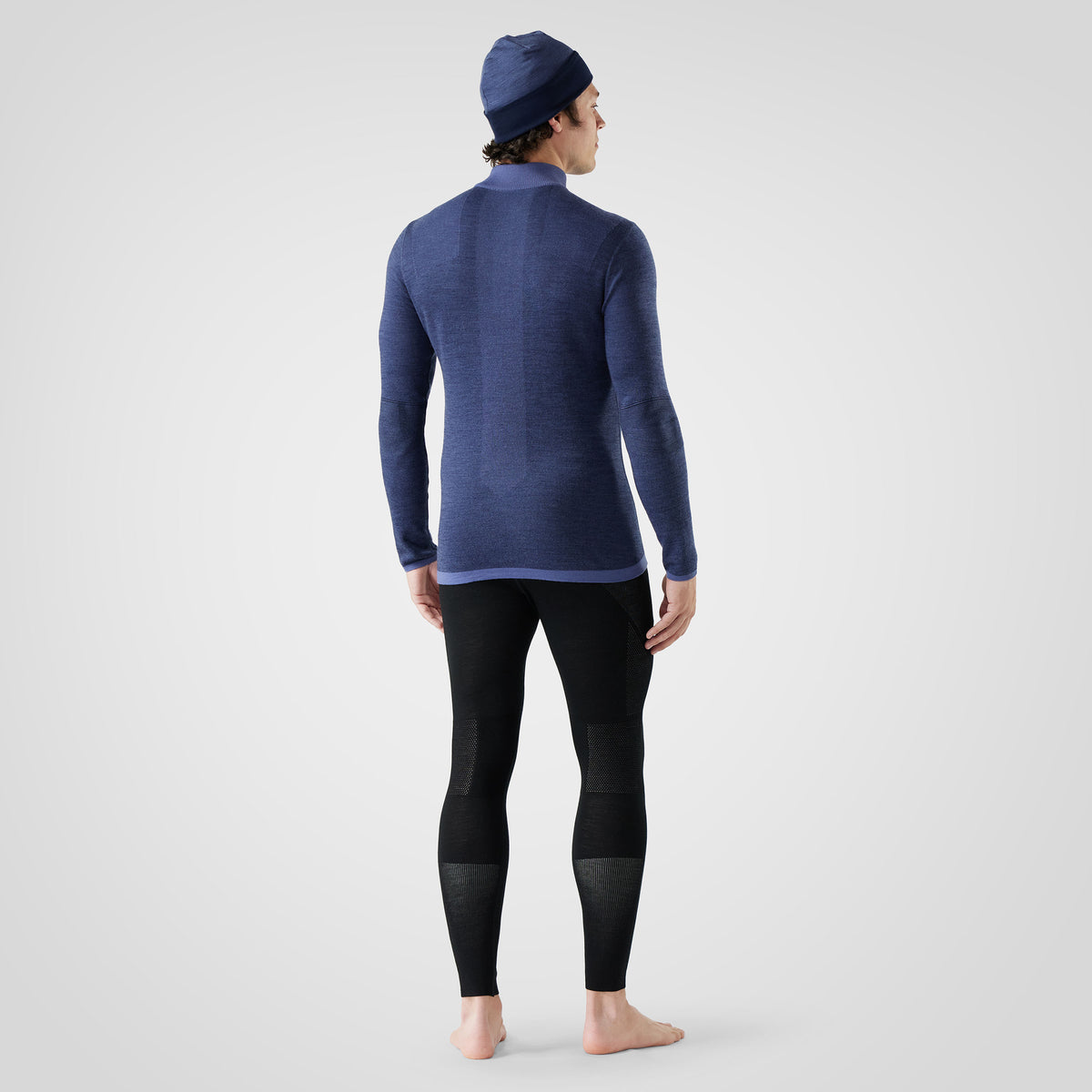 Men's Intraknit™ Thermal Max Merino Base Layer 1/4 Zip Nightfall Blue - 2