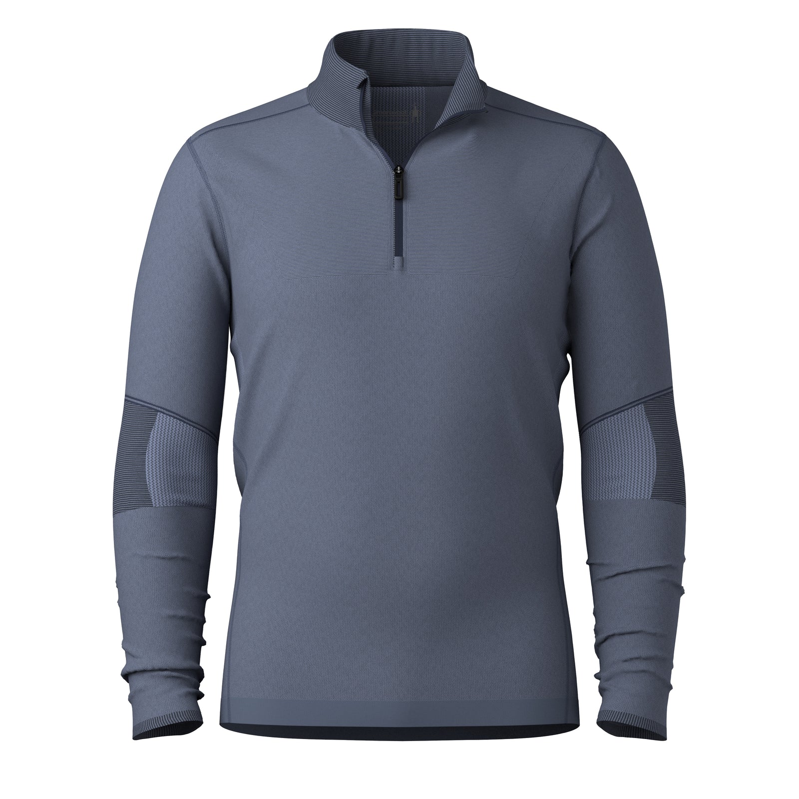 Men's Intraknit™ Thermal Max Merino Base Layer 1/4 Zip Nightfall Blue - ver - 3