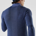 Men's Intraknit™ Thermal Max Merino Base Layer 1/4 Zip Nightfall Blue - ver - 4