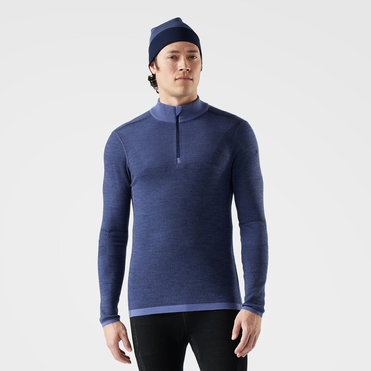 Men's Intraknit™ Thermal Max Merino Base Layer 1/4 Zip Nightfall Blue - 1