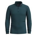 Men's Intraknit™ Thermal Merino Base Layer 1/4 Zip Charcoal-Nightfall Blue - ver - 3