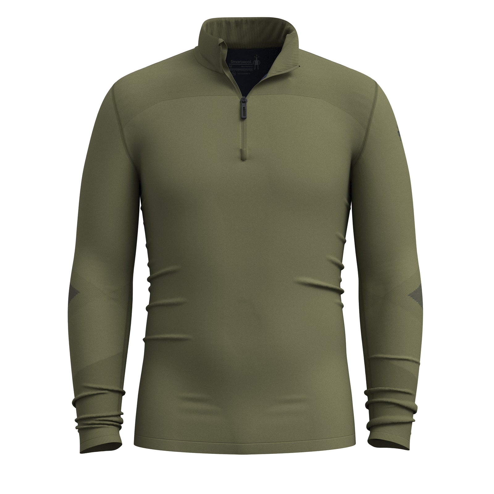 Men's Intraknit™ Thermal Merino Base Layer 1/4 Zip Charcoal-Nightfall Blue - ver - 3