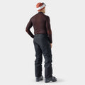 Men's Intraknit™ Thermal Merino Base Layer 1/4 Zip Dark Mink-Burnt Sienna - ver - 2