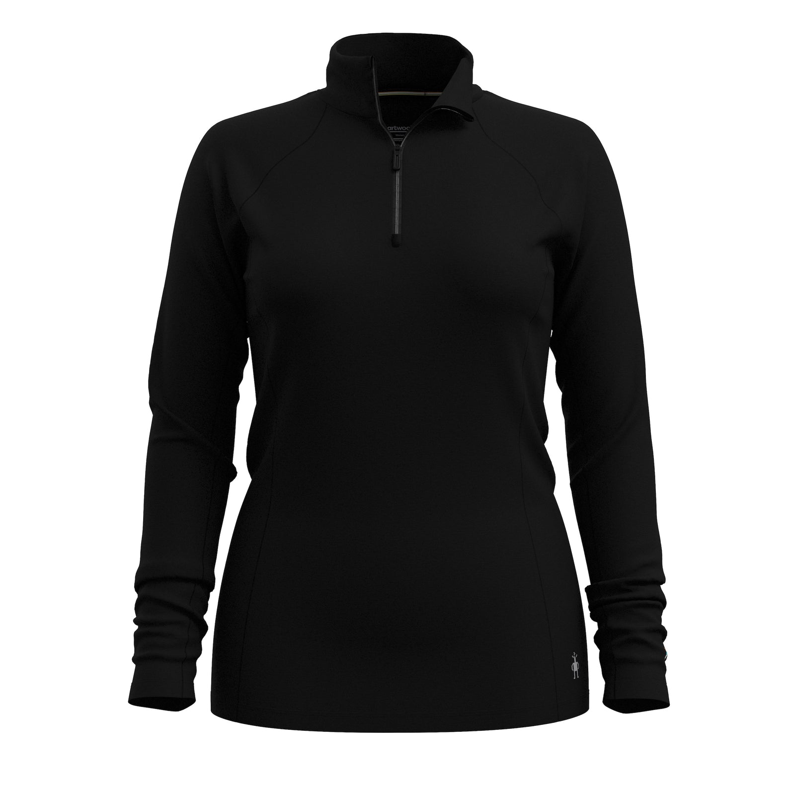 Women's Classic All-Season Merino Base Layer 1/4 Zip Nightfall Blue - ver - 3