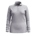 Women's Classic All-Season Merino Base Layer 1/4 Zip Nightfall Blue - ver - 19