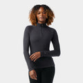 Haut de base à demi-glissière Classic Thermal Merino pour femmes  - voir - 86