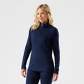 Haut de base à demi-glissière Classic Thermal Merino pour femmes  - voir - 27
