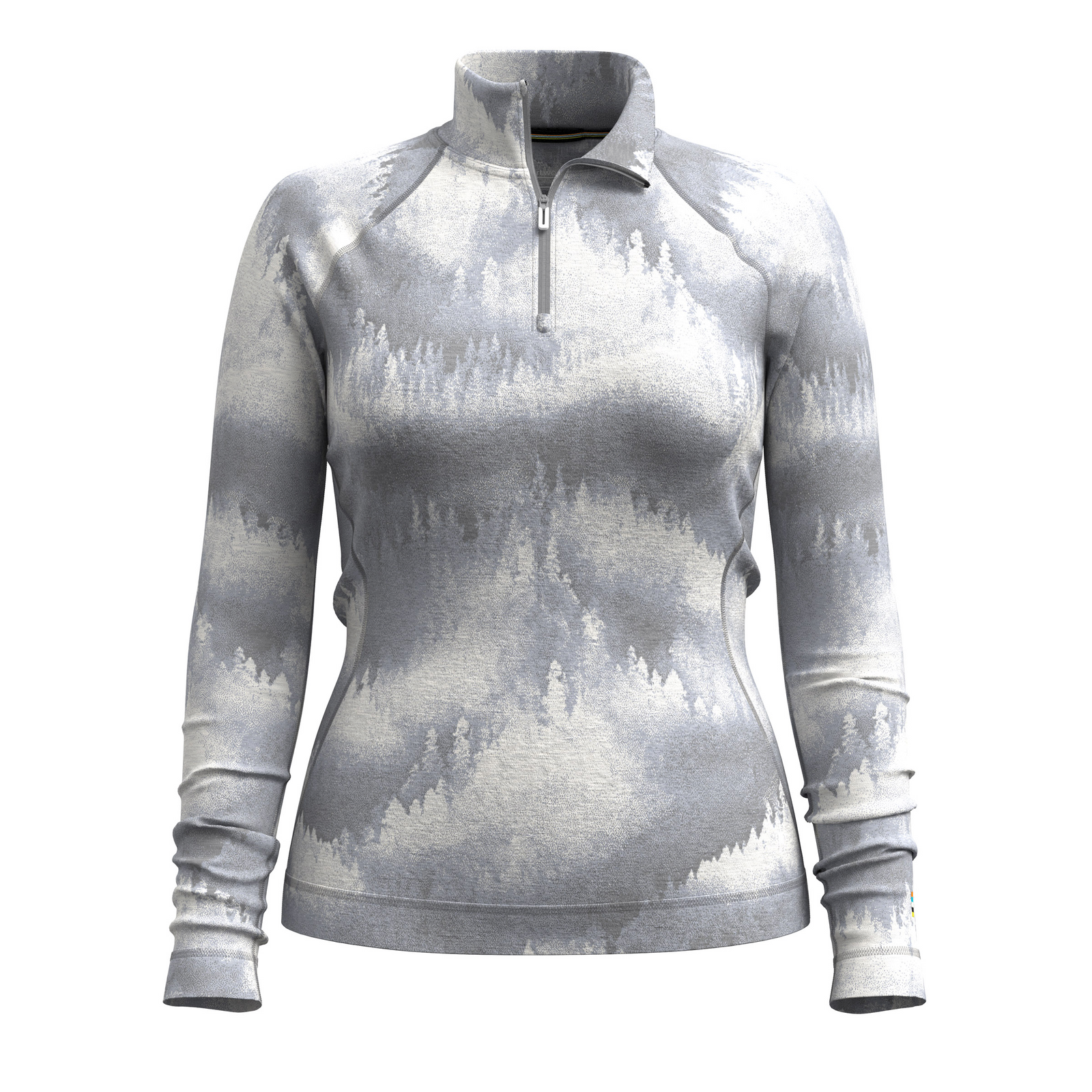 Haut de base à demi-glissière Classic Thermal Merino pour femmes  - voir - 7