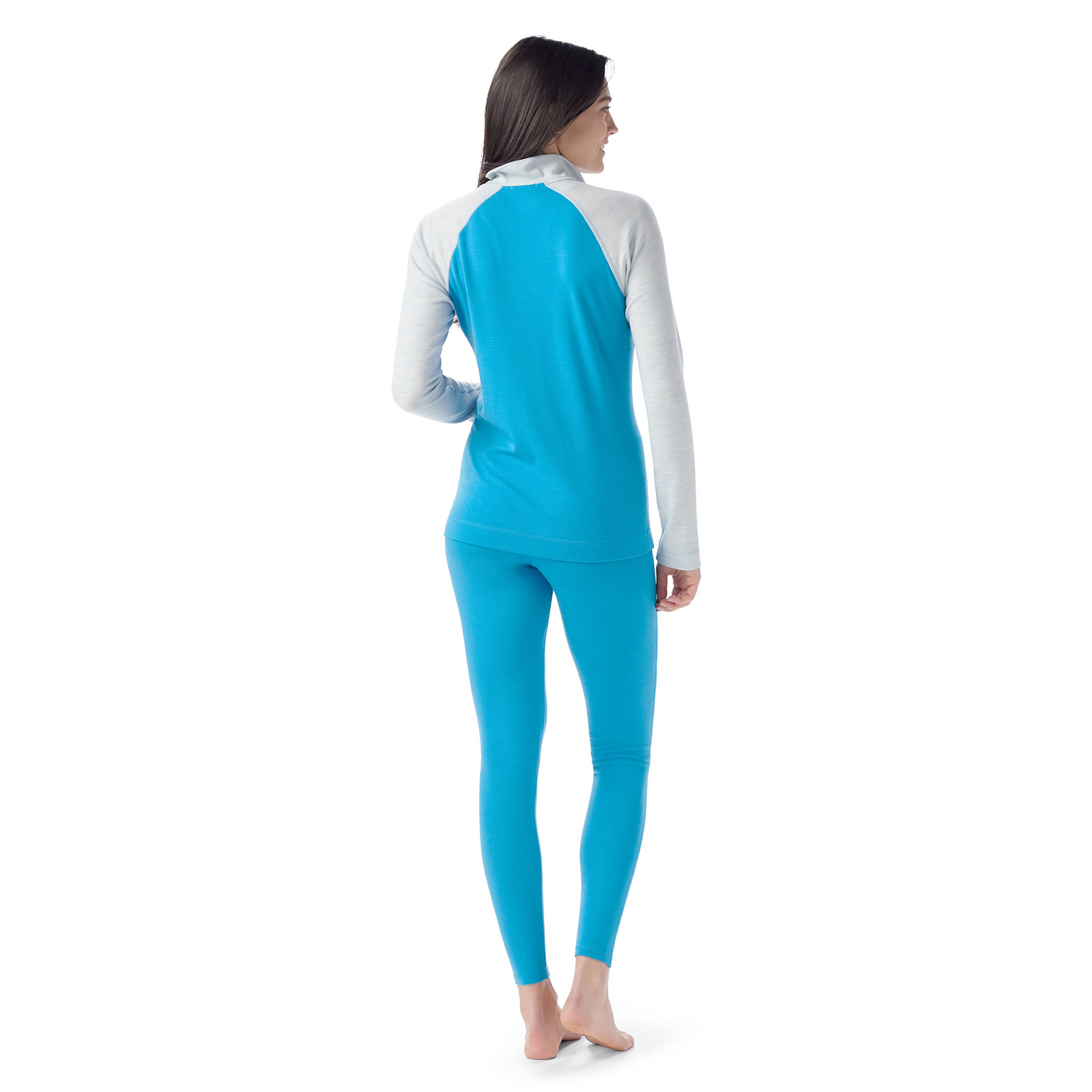 Haut de base à demi-glissière Classic Thermal Merino pour femmes  - voir - 2