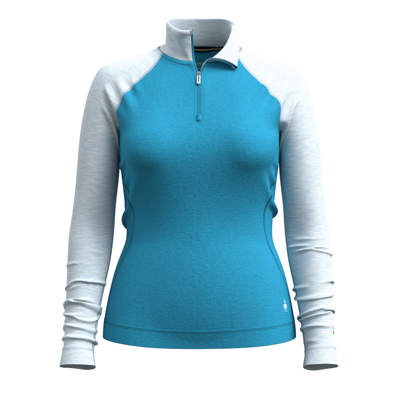 Haut de base à demi-glissière Classic Thermal Merino pour femmes  - voir - 3