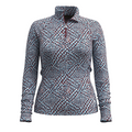 Women's Classic Thermal Merino Base Layer 1/4 Zip Coral Reef - ver - 3