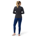 Women's Classic Thermal Merino Base Layer 1/4 Zip Chalk Violet Heather - ver - 71
