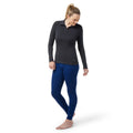 Women's Classic Thermal Merino Base Layer 1/4 Zip Chalk Violet Heather - ver - 70