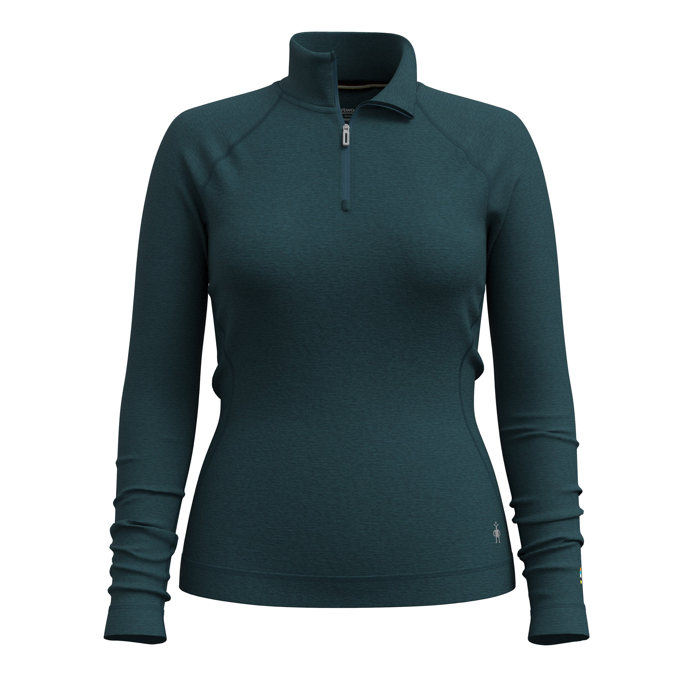 Women's Classic Thermal Merino Base Layer 1/4 Zip - Chalk Violet