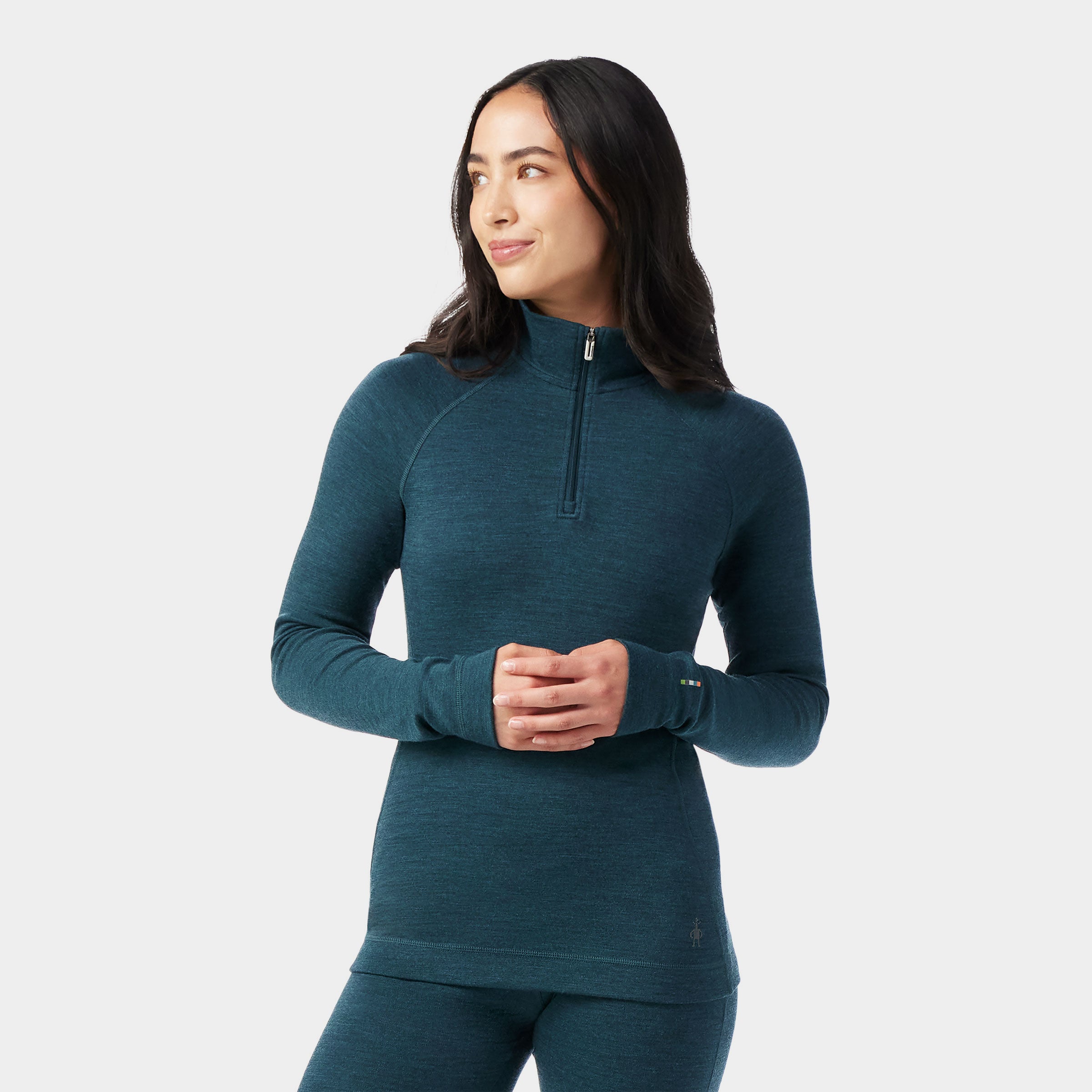 Women's Classic Thermal Merino Base Layer 1/4 Zip - Chalk Violet Women's Classic Thermal Merino Base Layer 1/4 Zip - Chalk Violet