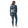 Women's Classic Thermal Merino Base Layer 1/4 Zip Chalk Violet Heather - ver - 28