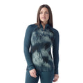 Women's Classic Thermal Merino Base Layer 1/4 Zip Chalk Violet Heather - ver - 27