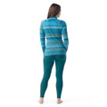 Women's Classic Thermal Merino Base Layer 1/4 Zip Chalk Violet Heather - ver - 20