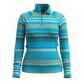 Women's Classic Thermal Merino Base Layer 1/4 Zip Chalk Violet Heather - ver - 21