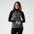Women's Classic Thermal Merino Base Layer 1/4 Zip Chalk Violet Heather - ver - 7